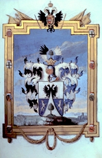 Blason héraldique de la famille Denuce Jean Antoine Jh